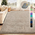 5x7 Area Rug for Living Room: Fluffy Shag Soft Washable Rugs Fuzzy Plush Indoor - Image 2