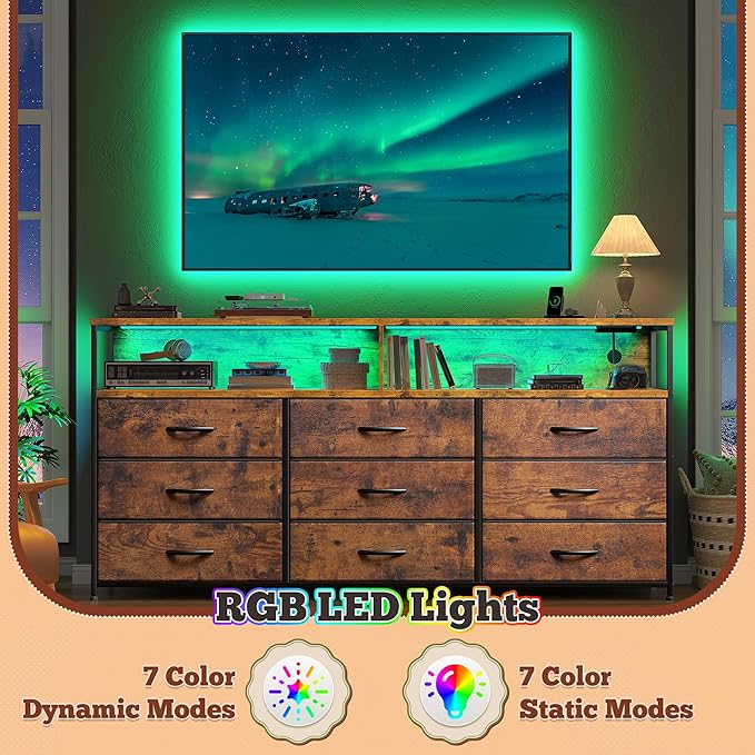 Romorgniz 55" W Dresser for Bedroom - Image 6