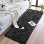 Chicrug Soft Runner Rugs for Bedroom Living Room Plush Fluffy Rug 2x8 | Shag - Image 2