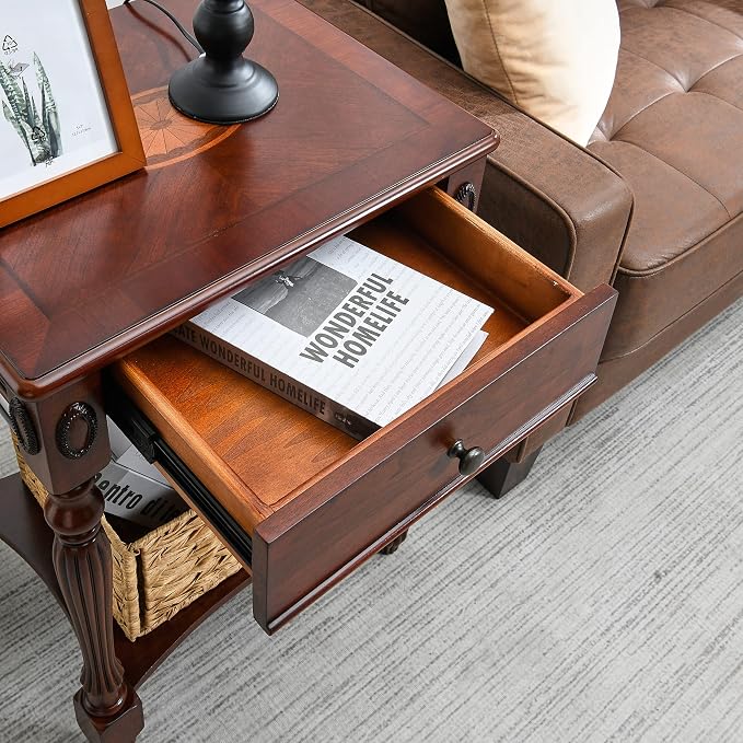 LEEMTORIG Solid Wood Side Table - Image 9
