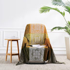 Boho Throw Blanket, Bohemian Tassels Throw Blankets - Image 8