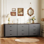 Huuger 63 Inch Dresser for Bedroom, Dresser for Closet - Image 8