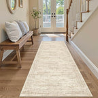 Soalmost Runner Rug 2x6 Washable Kitchen Hallway Runners Non-Slip Beige | Soft - Image 2
