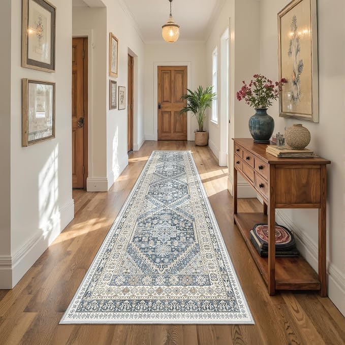 Runner Rug 2x10, Washable Rugs for Entryway Rug, Bathroom Bedroom - Image 5