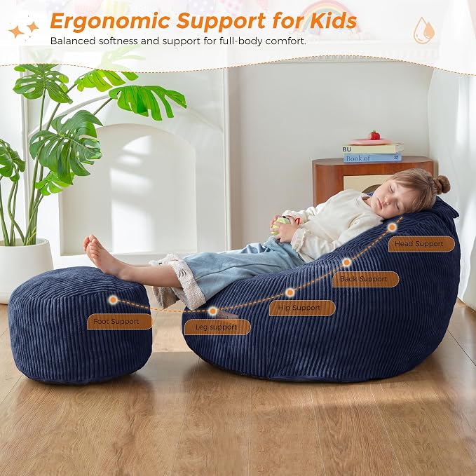MAXYOYO Kids Bean Bag Chair - Image 8