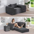 MAXYOYO Folding Sofa Couch, Convertible Floor Sofa by MAXYOYO