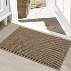 BEQHAUSE Dirt Trapper Door Mat 20" x 32", Non-Slip Washable Doormats, Low by BEQHAUSE