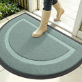 OLANLY Half Circle Front Door Mat Outside 35x23 All-Season Rubber Doormat | by OLANLY