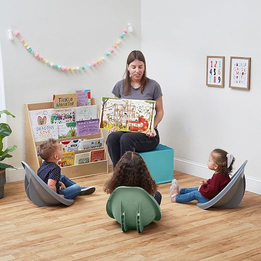 ECR4Kids Leaf Floor Seat, Rocker Chair - Image 10