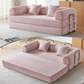 Compression Sofa, Cloud Sectional Sofa, Sofa Bed, Boneless Modular Sectional by QQR