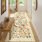 DUKINO 3x8 Hallway Runner Rug, Washable Kitchen Rug Non Slip, Low Pile - Image 5