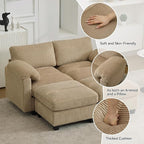 61'' Modular Loveseat Sofa - Image 3