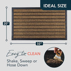 ubdyo Extra Durable Door Mat Outside Entrance | Stain Fade Resistant, Dirt - Image 2