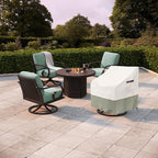 Outdoor Swivel Lounge Chair Cover 2 Pack, Waterproof Heavy Duty Outdoor Chair - Image 6