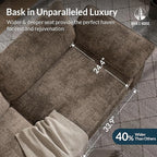 HERA'S HOUSE 124" Modular Sectional Sofa, Oversized L Shaped Couches - Image 4