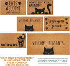 Welcome Peasants Cat Doormat 50x15 Inch, Long - Image 5