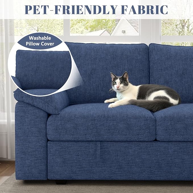 85 Inch Modular Sectional Sofa - Image 8