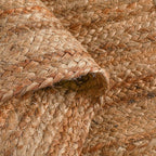 Hausattire Jute Braided Runner Rug, 2x6 ft | 100% natural jute, hand woven - Image 9