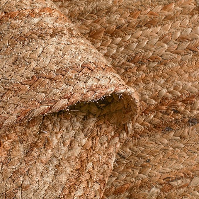 Hausattire Jute Braided Runner Rug, 2x6 ft | 100% natural jute, hand woven - Image 9