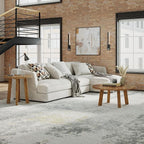 Jofran Reclamation 36" Round Rustic Reclaimed Solid Wood Coffee Table - Image 5