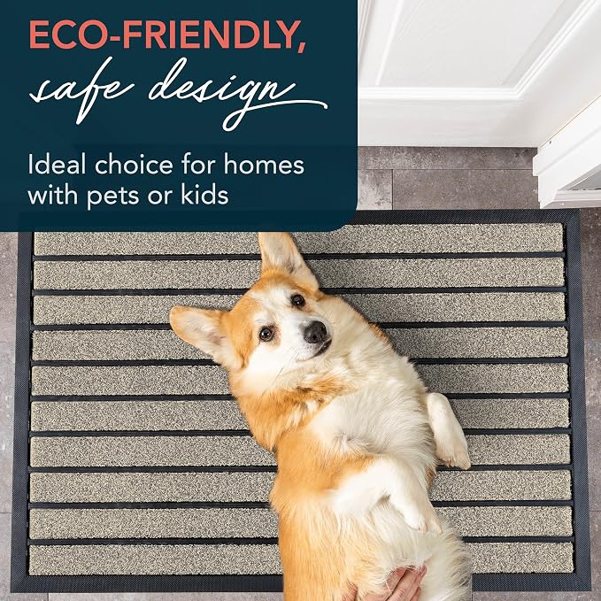 ubdyo Extra Durable Door Mat Outside Entrance | Dirt Trapping, Non-Slip Backing - Image 8
