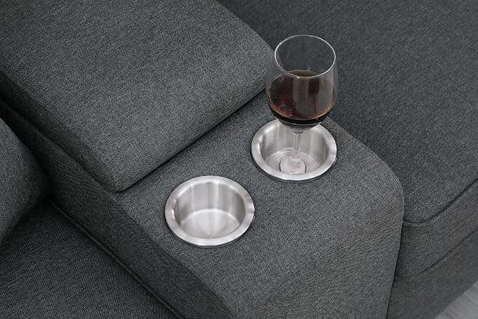 Ball & Cast 127" L-Shaped Sectional Couch - Image 6