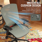 ELABEST Mesh Office Chair, Ergonomic Computer Desk Chair, Sturdy Task Chair- - Image 10