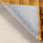 nuLOOM Jeni Gold Checkered Washable Area Rug - Image 3