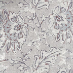 HomePop Classic Parsons Dining Chair -Gray Linen Artistic Floral Print - Image 9