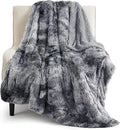 Bedsure GentleSoft Fluffy Fuzzy Faux Fur Throw Blanket by Unknown
