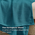 Bedsure GentleSoft 100% Cotton Blanket Queen Size - Image 3