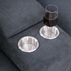 Ball & Cast 127" L-Shaped Sectional Couch - Image 5