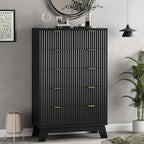 Xixini Fluted Dresser for Bedroom - Image 7