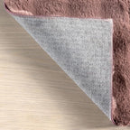 nuLOOM Jeni Burgundy Checkered Washable Runner Rug - Image 3