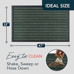ubdyo Extra Durable Door Mat Outside Entrance | Dirt Trapping, Non-Slip Backing - Image 2