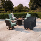 Outdoor Swivel Lounge Chair Cover 2 Pack, 35 W x 37 D x 38.5 H inches, 100% - Image 7