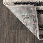 JONATHAN Y Khalil Modern Berber Stripe Cream/Black Indoor Area Rug, Contemporary - Image 11