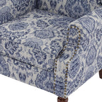 Pia Ricco High Back Floral Accent Chair - Image 5