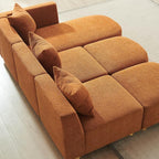 VANOMi 109.84" Modular Sectional Sofa - Image 7