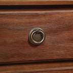 Brown 3-Drawer Nightstand with Eco-Friendly Materials, Promotes Sustainable - Image 4