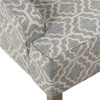 Homepop Home Decor | Upholstered Classic Swoop Arm Accent Chair | Accent Chairs - Image 7