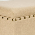 HomePop Large Rectangle Storage Bench - Image 8