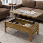 Lift Top Coffee Table with Hidden Compartment, Storage Coffee Table with Lift - Image 5