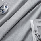 Joydeco Faux Linen Blackout Curtains - Image 5