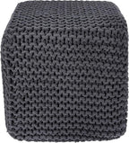 REDEARTH Cube Pouf Foot Stool Ottoman - Image 4