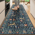 DUKINO 2x6 Runner Rug, Washable Animal Kitchen Rugs Non Slip, Low Pile by DUKINO