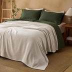 Bedsure GentleSoft 100% Cotton Blanket Queen Size - Image 4