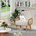 Aklaus Mid Century Modern Accent Chair Armchair - Image 5