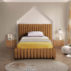 Meridian Furniture NicoSaddle-T Nico Collection Modern | Contemporary Velvet - Image 5