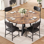Jocoevol 51“ Round Kitchen Dining Room Table - Image 3
